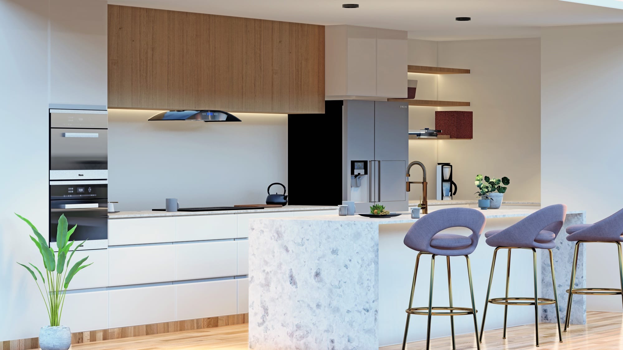 Tauranga Light Kitchen — interior detail 3, Kitchen Renovation by The Joinery Edit