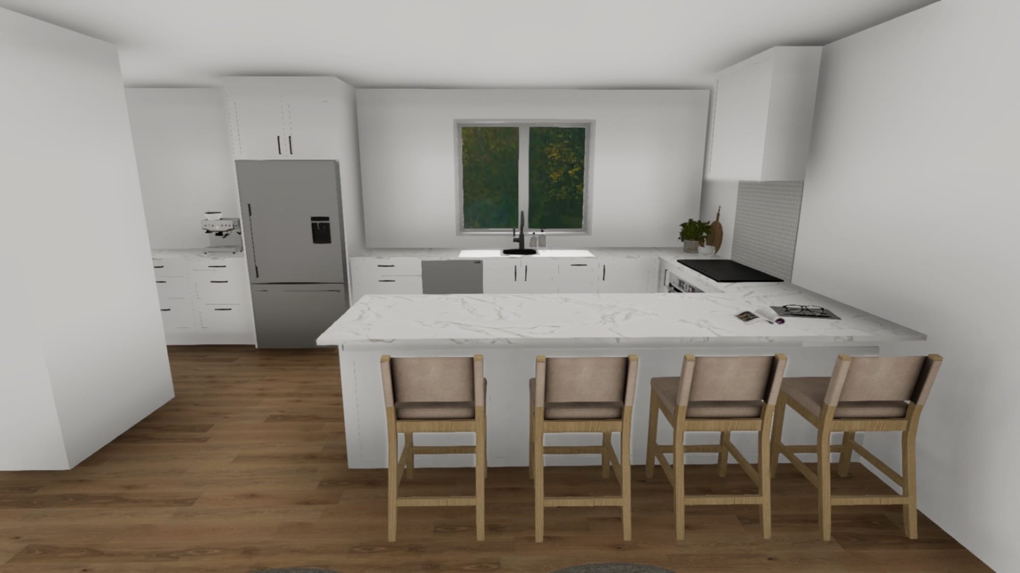 Tauranga White Kitchen — interior detail 2, Kitchen Renovation by The Joinery Edit