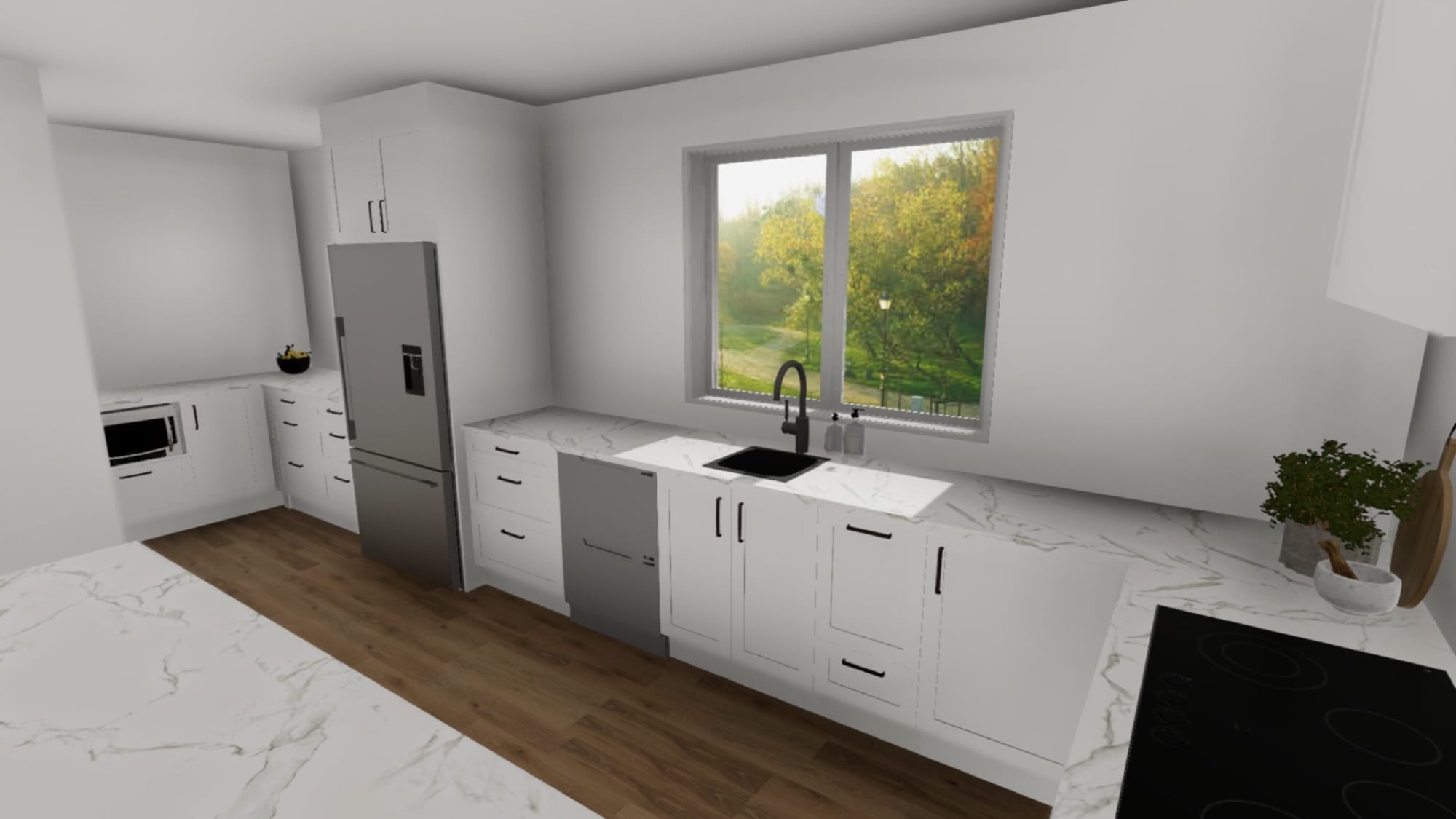 Tauranga White Kitchen — interior detail 3, Kitchen Renovation by The Joinery Edit