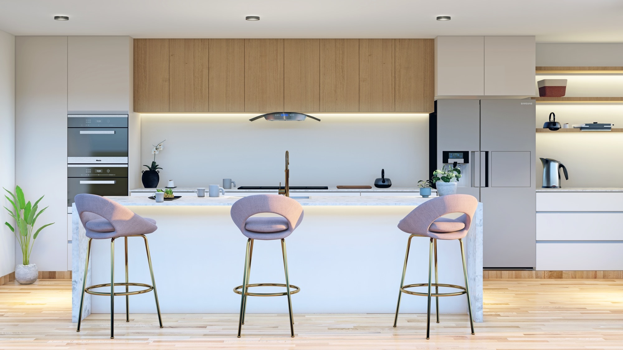 Tauranga Light Kitchen — Kitchen Renovation in Tauranga by The Joinery Edit