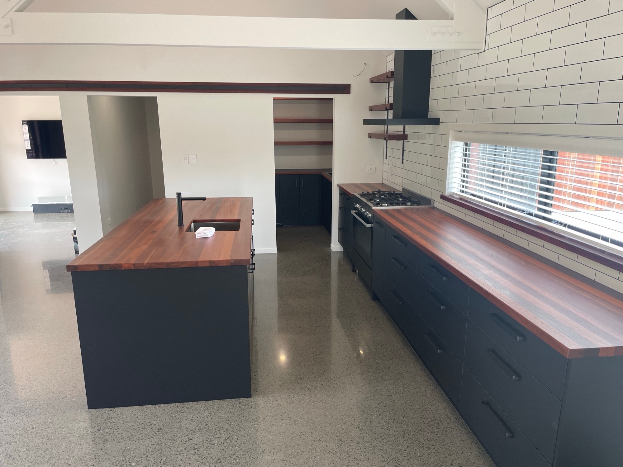 Tauranga Industrial Kitchen — Kitchen Renovation in Tauranga by The Joinery Edit