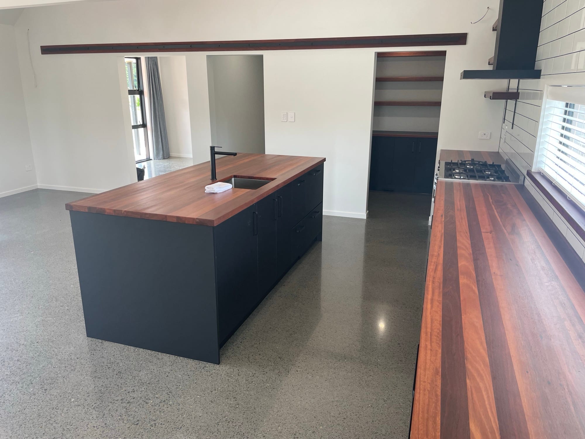 Tauranga Industrial Kitchen — interior detail 2, Kitchen Renovation by The Joinery Edit